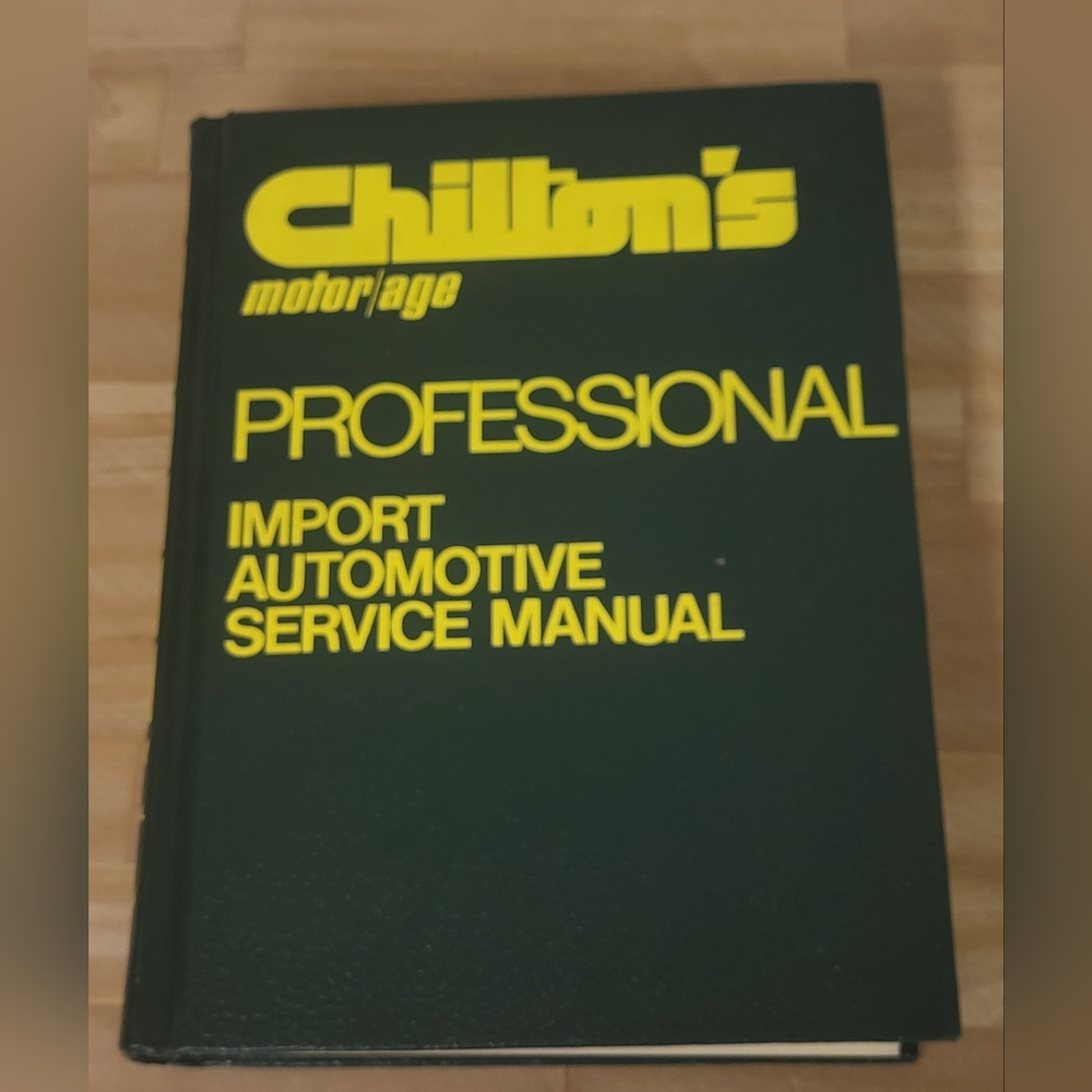 1972-1977 Chilton Motor Age Professional Import Automotive Service Manual 6580